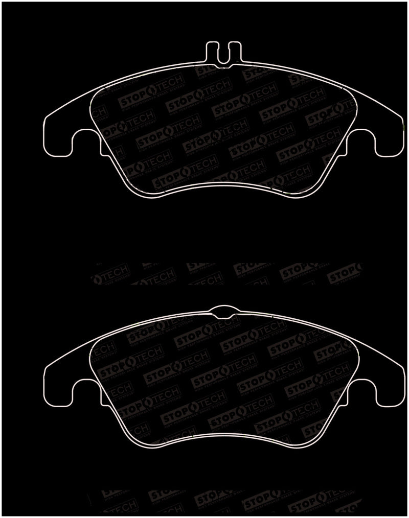 StopTech 10-16 Mercedes E350 Street Performance Front Brake Pads