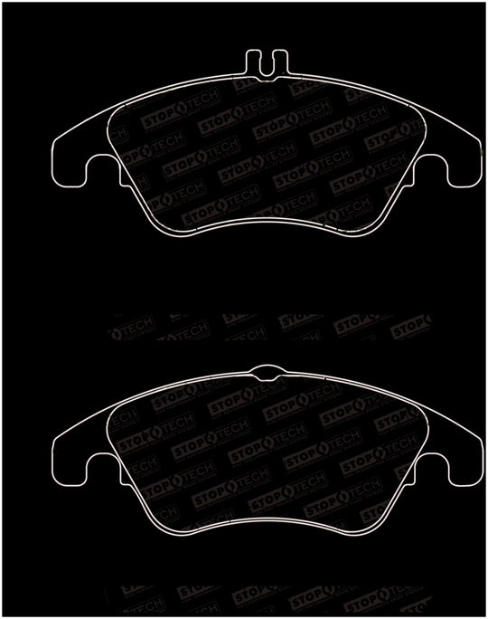 StopTech 10-16 Mercedes E350 Street Performance Front Brake Pads