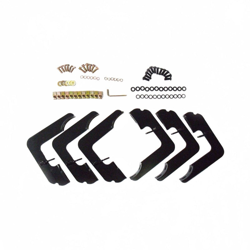 Westin 2007-2013 Chevy Silverado 1500 Crew Cab PRO TRAXX 4 Oval Nerf Step Bars - SS