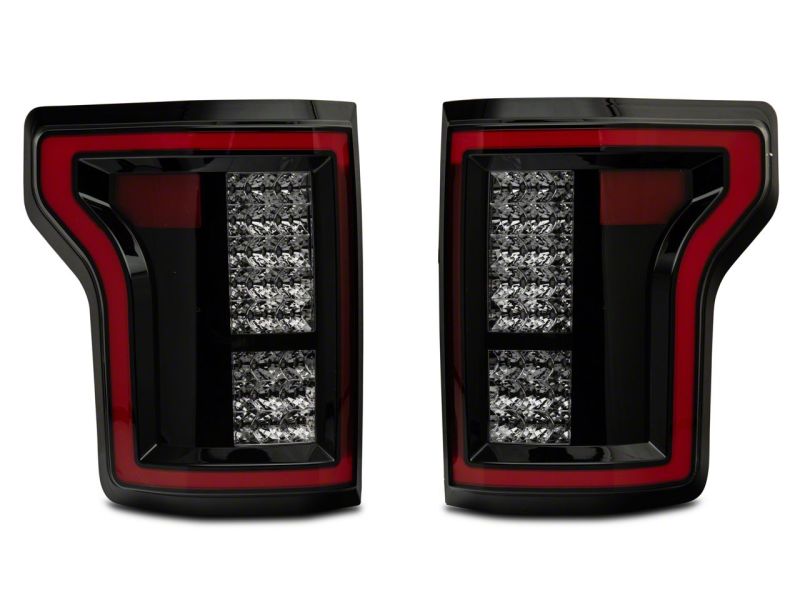 Raxiom 15-17 Ford F-150 LED Tail Lights- Blk Housing (Smoked Lens)