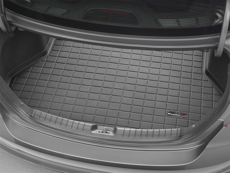 WeatherTech 2017+ Hyundai Elantra Cargo Liners - Black