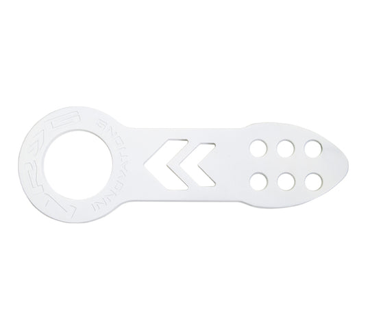 NRG Universal Front Tow Hook - White Powder Coat