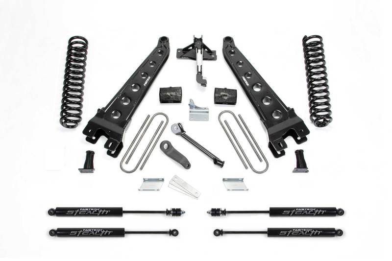 Fabtech 08-16 Ford F250 4WD 6in Rad Arm Sys w/Coils & Stealth