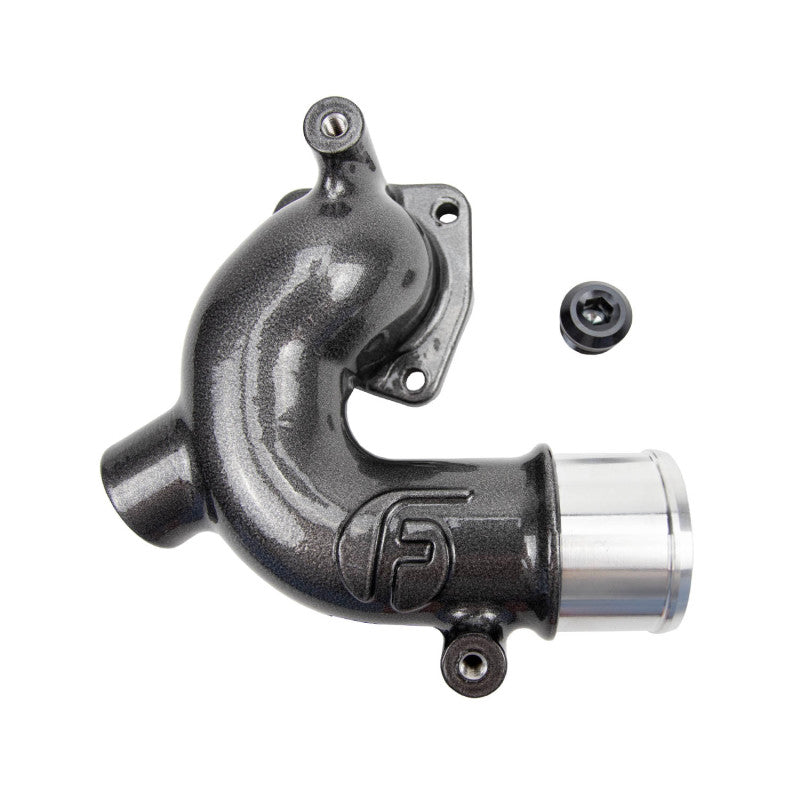 Wehrli 98-18 Dodge / Ram Cummins 5.9L/6.7L WCFab X Fleece Thermostat Housing - Flat Black