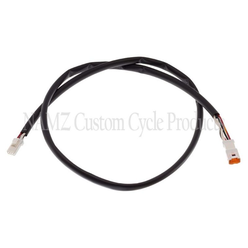 NAMZ 22-23 V-Twin FXLRST Models Plug-N-Play Speedometer/Tachometer Xtension Harness 32in.