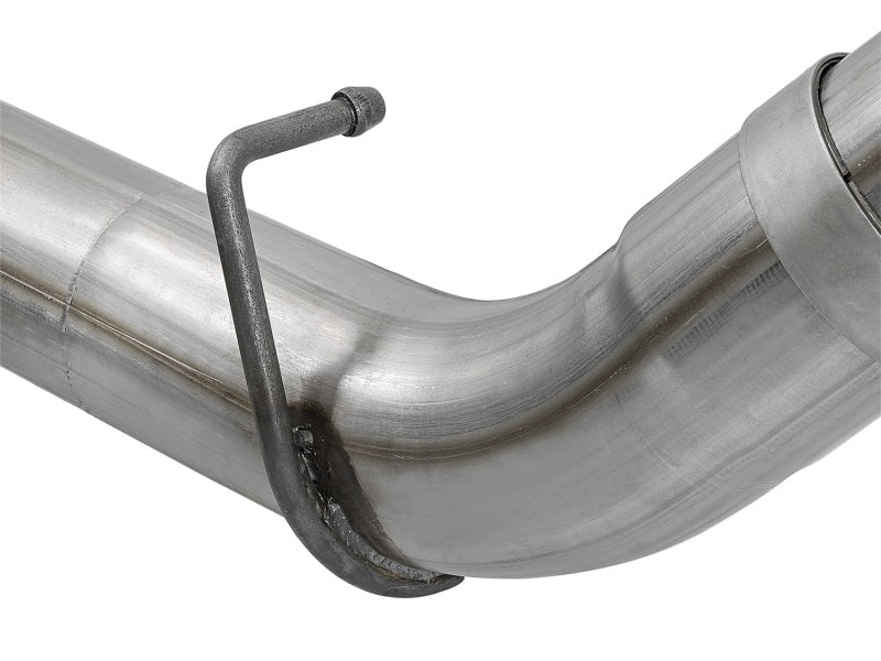 aFe Victory Series 4in 409-SS DPF-Back Exhaust w/ Dual Black Tips 2017 GM Duramax V8-6.6L(td) L5P