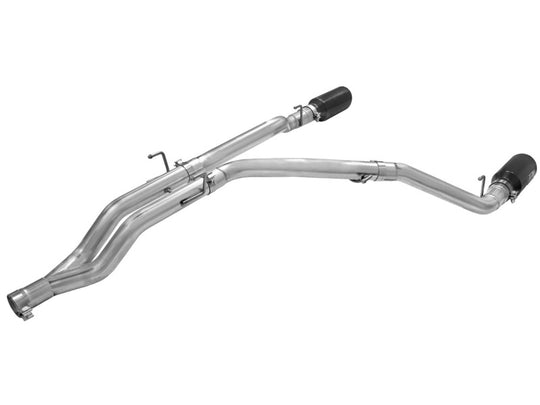 aFe MACHForce XP DPF-Back Exhaust 3in SS w/ 6in Black Tips 2014 Dodge Ram 1500 V6 3.0L EcoDiesel