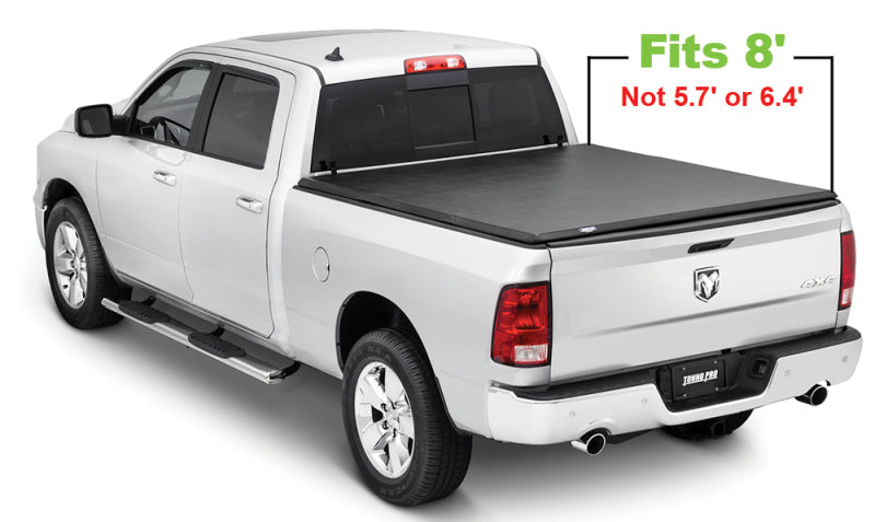 Tonno Pro 02-19 Dodge RAM 1500 8ft Fleetside Hard Fold Tonneau Cover