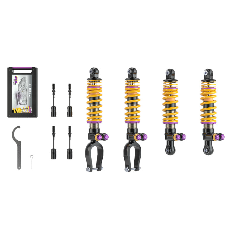 KW Coilover Kit V5 2014+ Lamborghini Huracan (Incl Spyder) w/ NoseLift / w/ Elec. Dampers