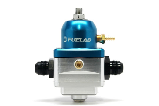 Fuelab 529 Electronic EFI Adjustable FPR (1) -6AN In (1) -6AN Return - Blue