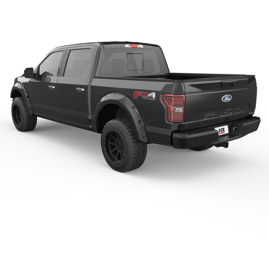 EGR 2018 Ford F150 Bolt-On Look Color Match Fender Flares - Set - Shadow Black