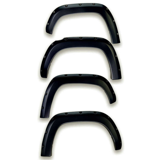 EGR 19-22 Ford Ranger Painted To Code Shadow Traditional Bolt-On Look Fender Flares Black Set Of 4