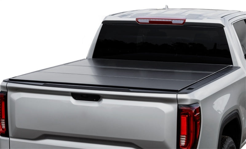 Access LOMAX Tri-Fold Cover 2020+ Chev/GMC Full Size 2500 3500 6ft 8in Standard Bed - Matte Black