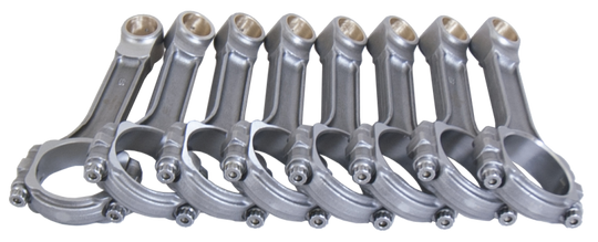 Eagle Chevrolet Small Block 5140 I-Beam Connecting Rod 6.250in w/ 3/8in ARP 8740 (Set of 8)