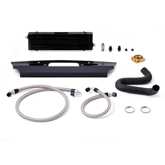 Mishimoto 2015+ Ford Mustang GT Thermostatic Oil Cooler Kit - Black