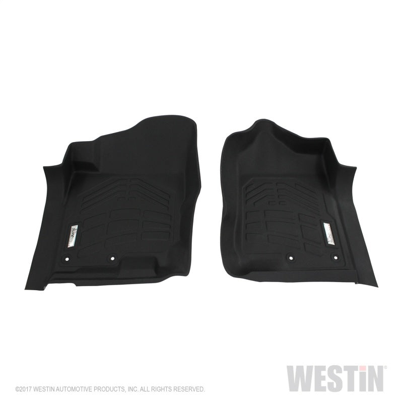 Westin 2016-2017 Nissan Titan / Titan XD Wade Sure-Fit Floor Liners Front - Black