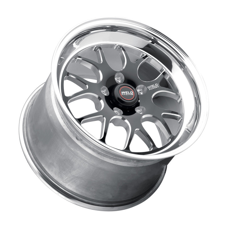 Weld S77 20x10.5 / 5x5in BP / 7.75in. BS Black Wheel (High Pad) - Non-Beadlock