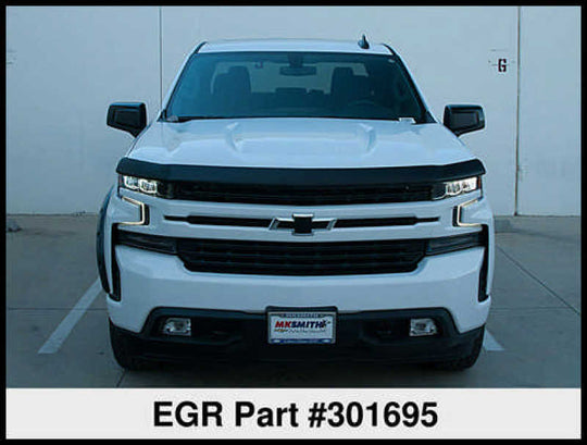 EGR 2019 Chevy 1500 Super Guard Hood Guard - Matte