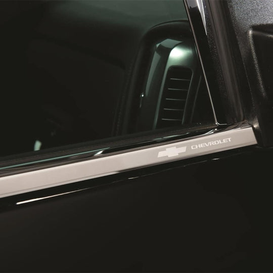 Putco 14-14 Chevrolet Silverado HD - Crew Cab - Stainless Steel Window Trim