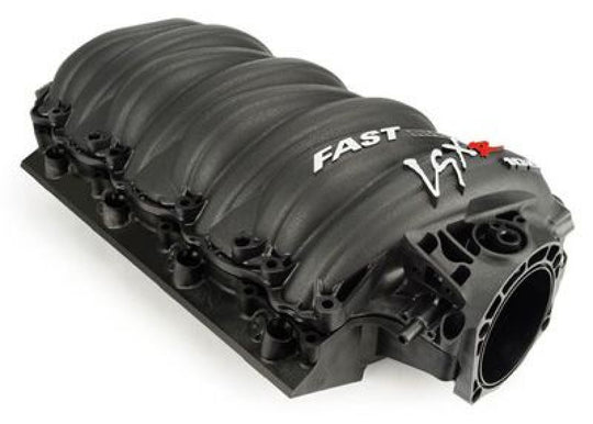 FAST LSXR 102MM Rect Port Intake Manifold - Black w/ 102MM Big Mouth Billet Throttle Body (Kit)