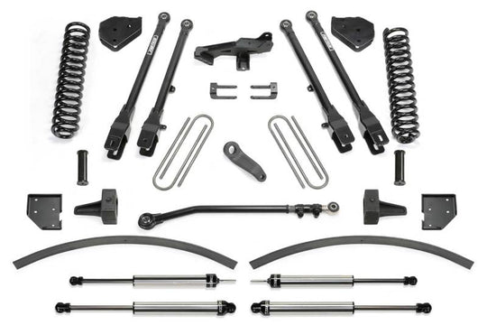 Fabtech 17-21 Ford F250/F350 4WD Diesel 8in 4Link Sys w/Coils & Dlss Shks