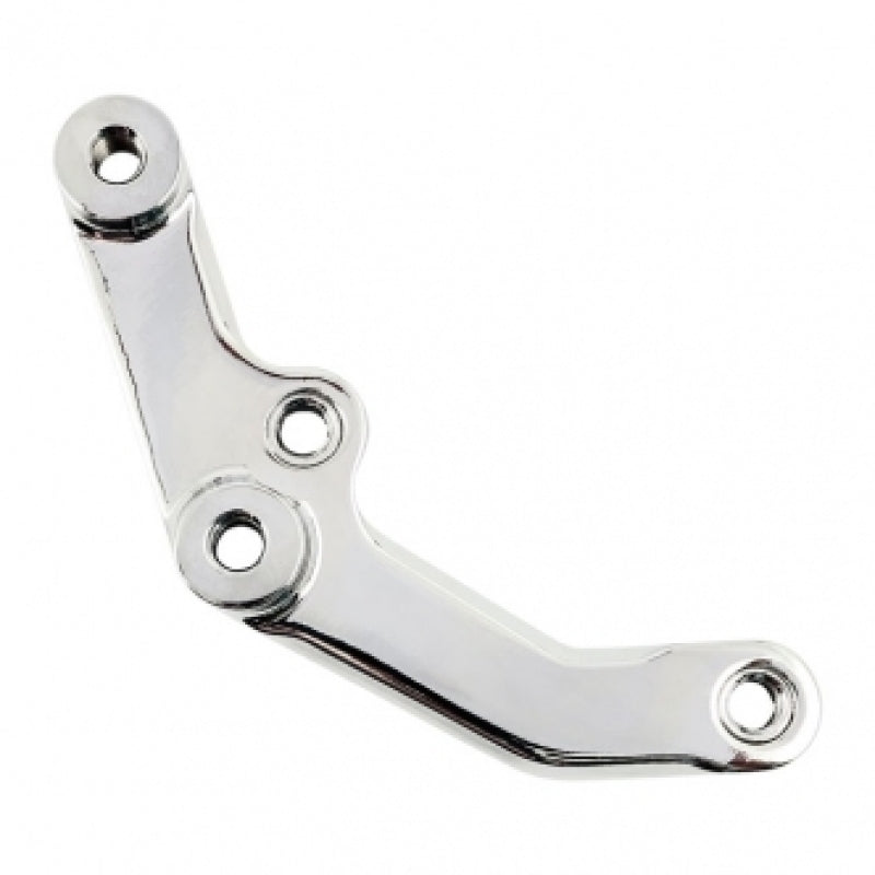 Performance Machine 00-Up HD Front Bracket Assy - Alum - Chrome