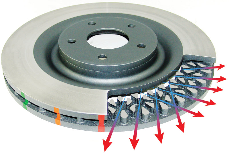 DBA Replacement T3 Slotted 5000 Series Rotor Ring