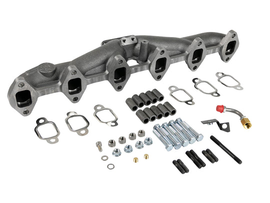 aFe Power BladeRunner Ported Ductile Iron Exhaust Manifold 94-98 Dodge Diesel Trucks L6-5.9L (td)