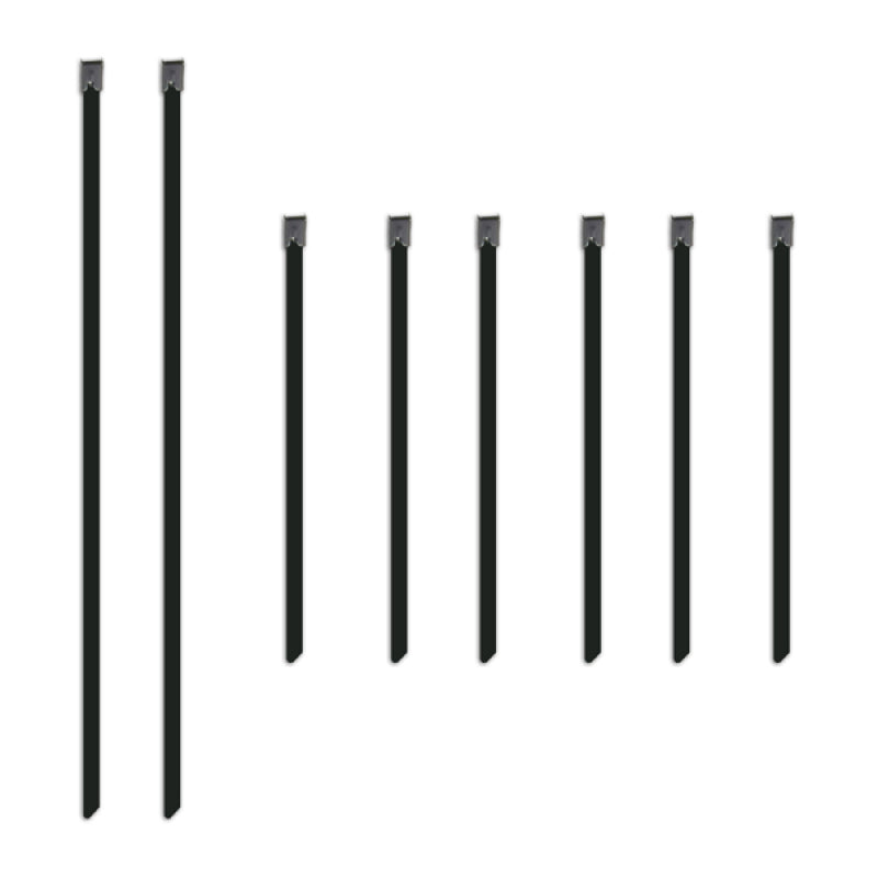 Mishimoto Set of Six 6in &amp; Two 14in Stainless Steel Locking Ties