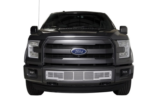 Putco 15-17 Ford F-150 - Stainless Steel Bar Design Bumper Grille Inserts