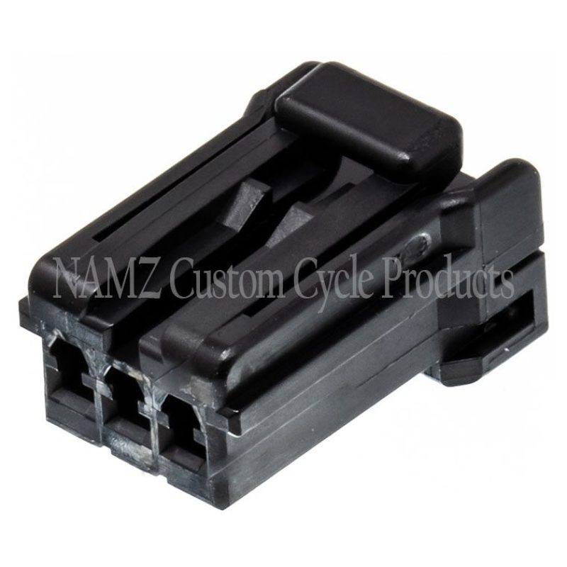 NAMZ AMP Multilock 3-Position Female Wire Plug Housing (HD 73153-96BK)