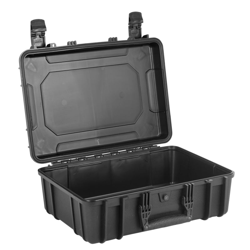 Go Rhino XVenture Gear Hard Case - Medium 18in. / Lockable / IP67 / Automatic Air Valve - Tex. Black