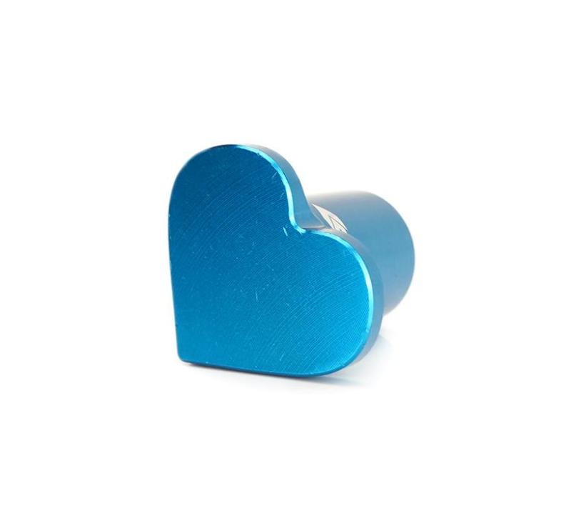 NRG Heart Shape Drift Button Honda - Blue