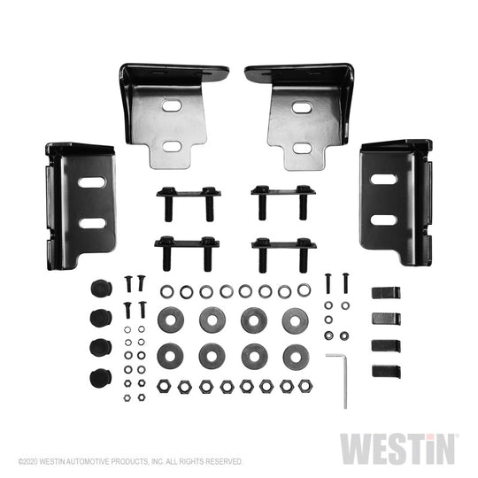 Westin 15-20 Ford F-150 HDX Bandit Rear Bumper - Black