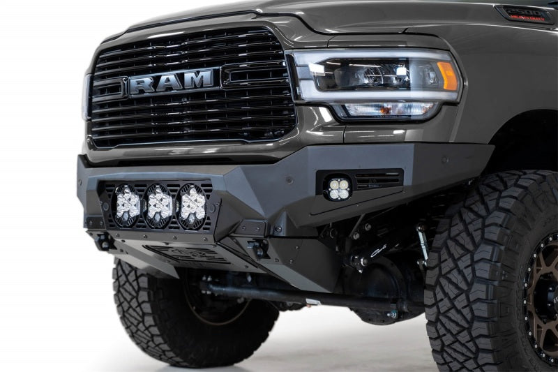 Addictive Desert Designs 19-21 Ram 2500/3500 Bomber HD Front Bumper (Baja Designs LP6 Mounts)