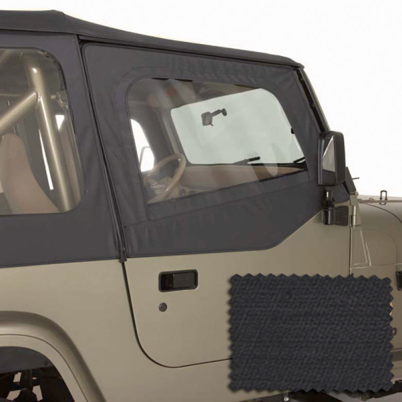 Rugged Ridge Door Skins Black Diamond 88-95 Jeep Wrangler YJ