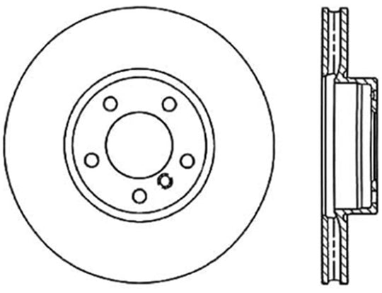 StopTech Drilled Sport Brake Rotor