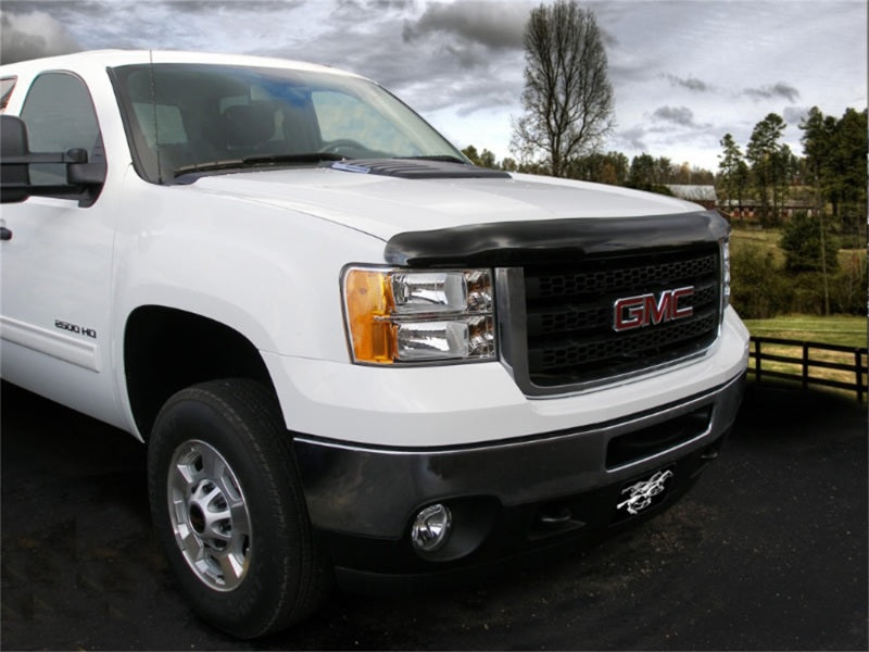 Stampede 2011-2014 GMC Sierra 2500 HD Vigilante Premium Hood Protector - Smoke