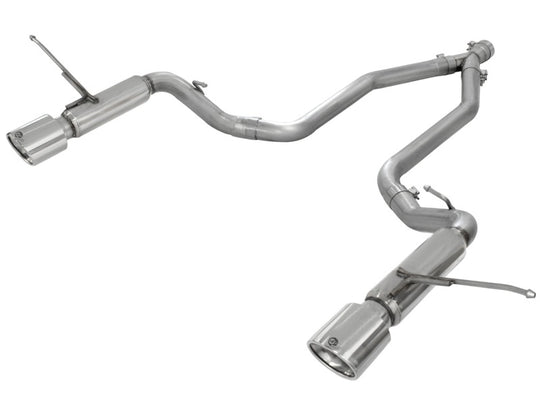 aFe MACHForce XP 14+ Jeep Grand Cherokee V6 3.0L (td) 2.5in DPF-Back 409SS Exhaust w/Resonators