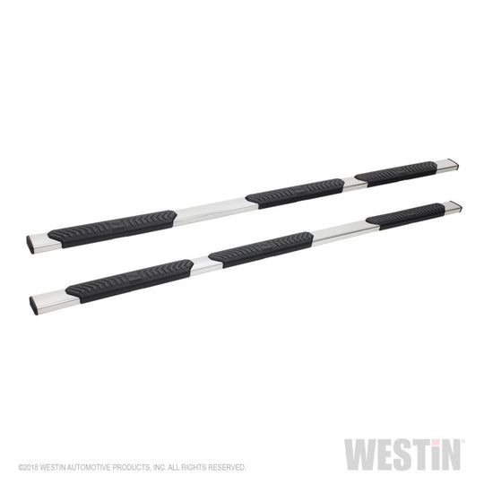 Westin 2019 Chevrolet Silverado/Sierra 1500 Crew Cab (6.5ft) R5 Modular Nerf Step Bars - Polished SS