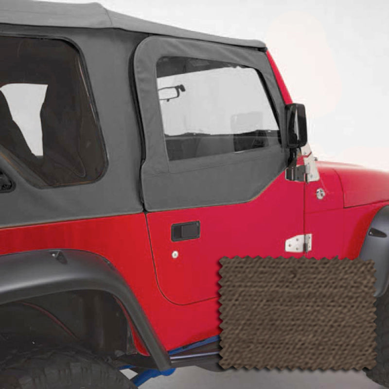 Rugged Ridge Door Skins Khaki Diamond 97-06 Jeep Wrangler