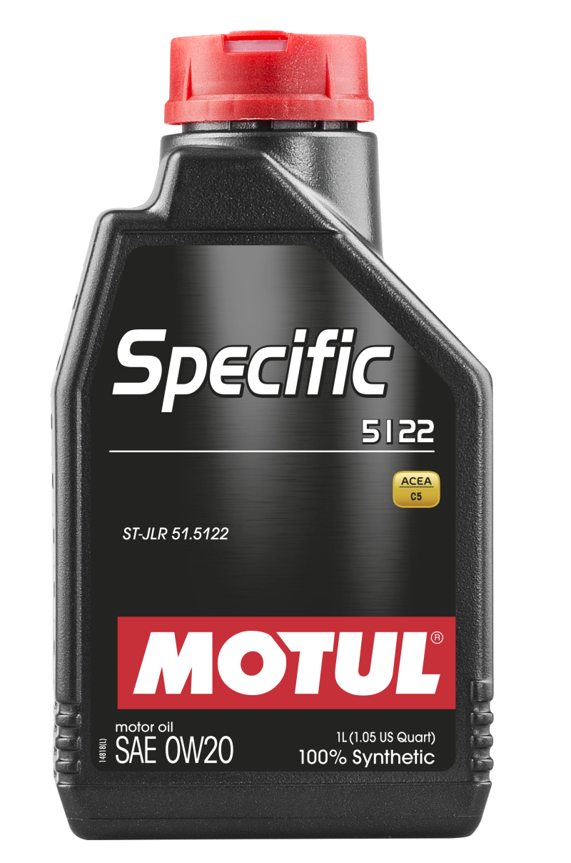 Motul 1L OEM Synthetic Engine Oil ACEA A1/B1 Specific 5122 0W20