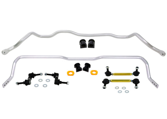 Whiteline 03-06 Mitsubishi Lancer EVO / 05-06 EVO MR/RS Front & Rear Sway Bar Kit w/24mm Rear