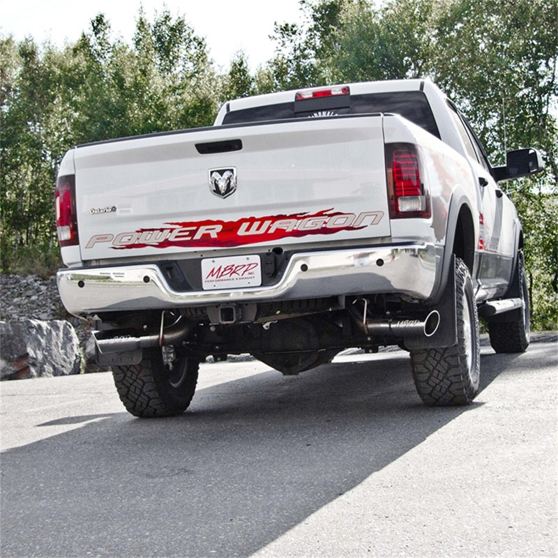 MBRP 14-16 Ram 2500 6.4L 4in AL Dual Side Split Outlet Cat Back Exhaust