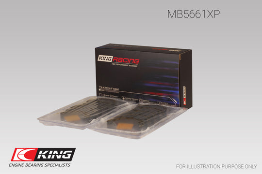 King Audi/VW ADZ/ AWT/ APK/ BHP/ BPY/ AKS (Size STDX) Main Bearing Set