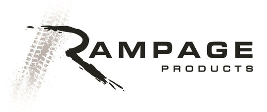 Rampage 1955-2019 Universal Recovery D Ring 7/8in Black - Black