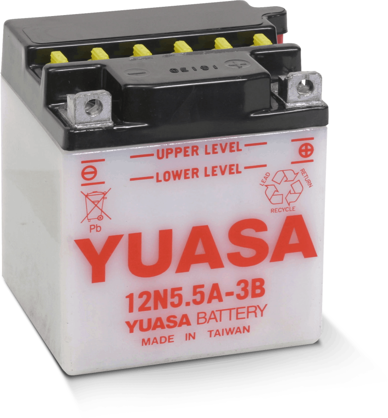 Yuasa 12N5.5A-3B Conventional 12 Volt Battery