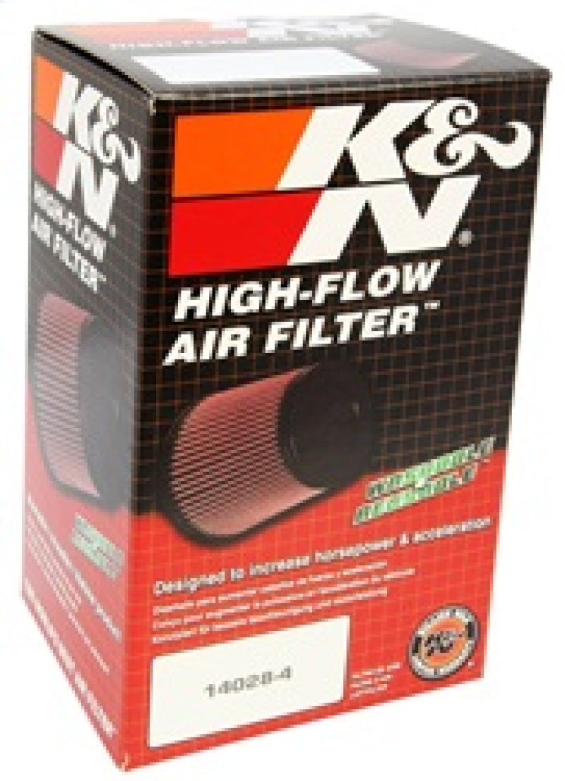 K&amp;N Filter Universal Rubber Filter - Round Straight - Angled Flange for 81-82 Honda ATC250R 250