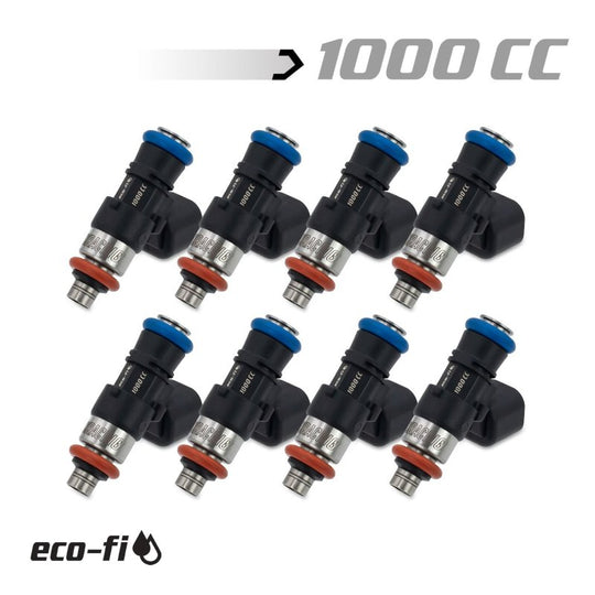 BLOX Racing Eco-Fi Street Injectors 1000cc/min GM LS3/LS7 (Set of 8)