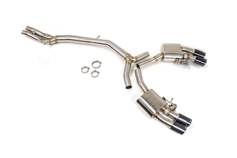 VR Performance Audi RS5/B9 Stainless Valvetronic Exhaust System with Carbon Tips